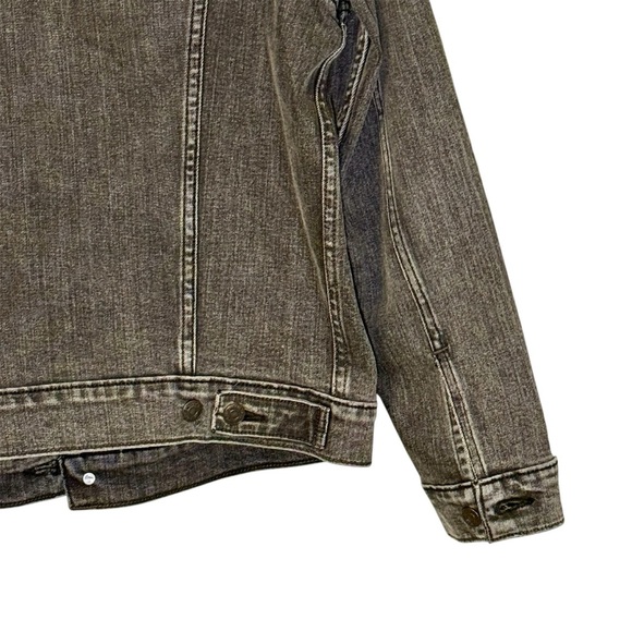 Levi's Men's Charcoal Denim Jacket - Picture 7 of 10